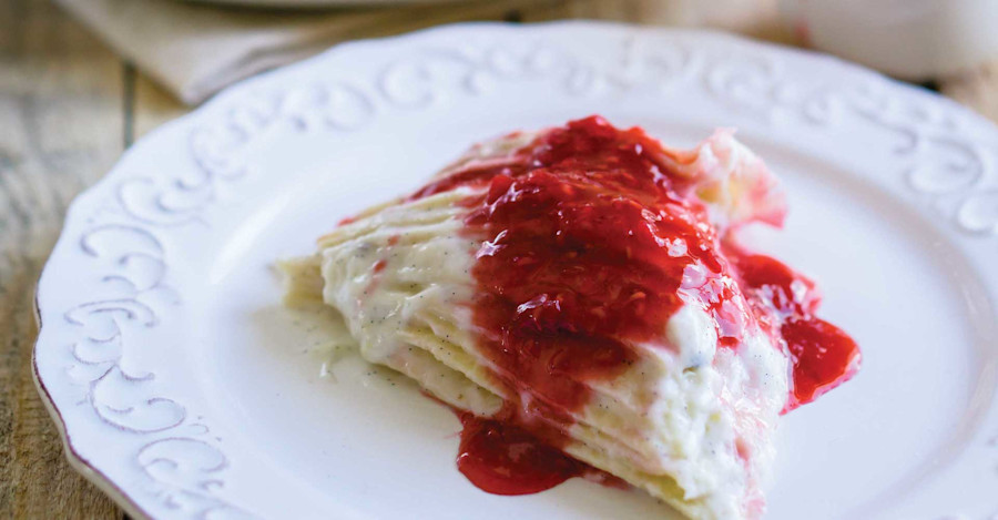 Beer Crepes Mille Feuille Recipe Image