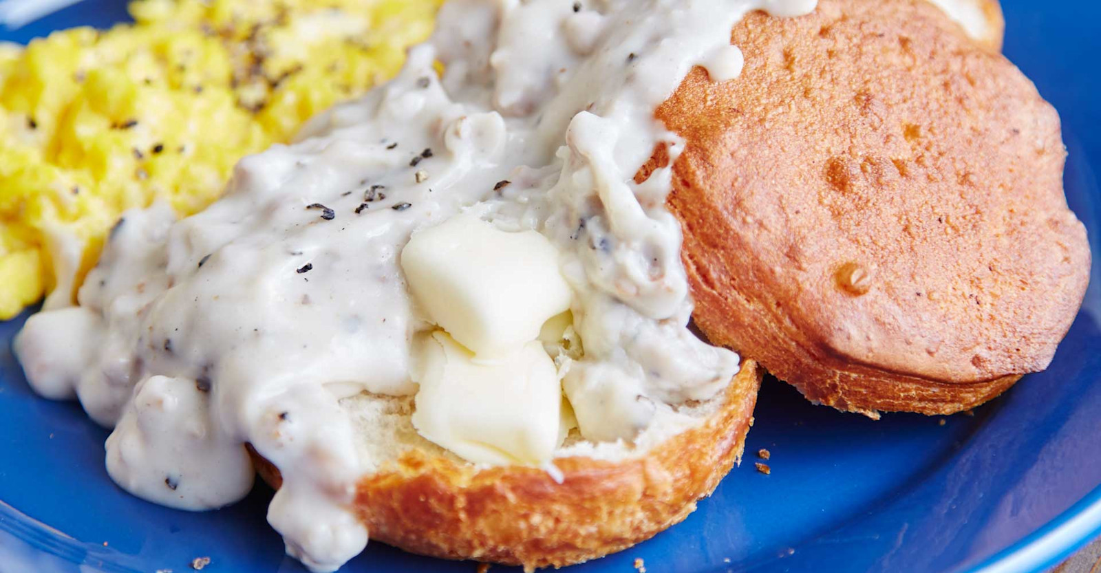 Ale Biscuits and Country Gravy Recipe Primary Image