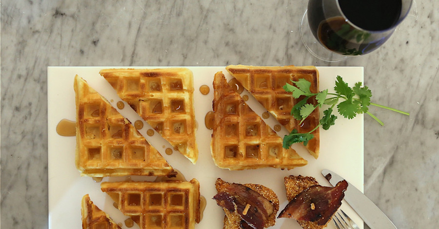 Beer For Breakfast:  Chicken & Waffles + Robust Porter Image