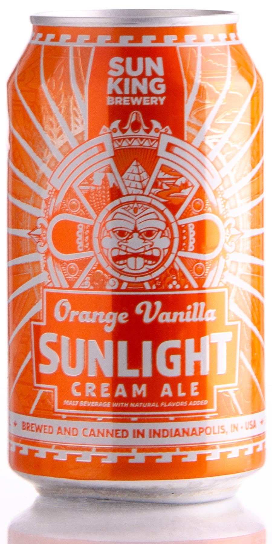 Review Sun King Brewing Orange Vanilla Sunlight Cream Ale Craft Beer