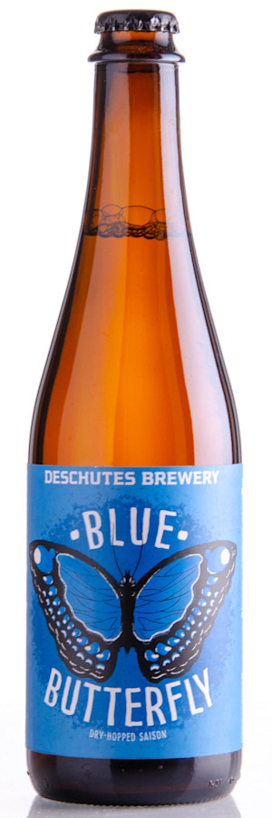 Deschutes Brewery Blue Butterfly Image
