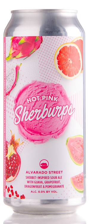 Alvarado Street Brewery Hot Pink Sherburps Image