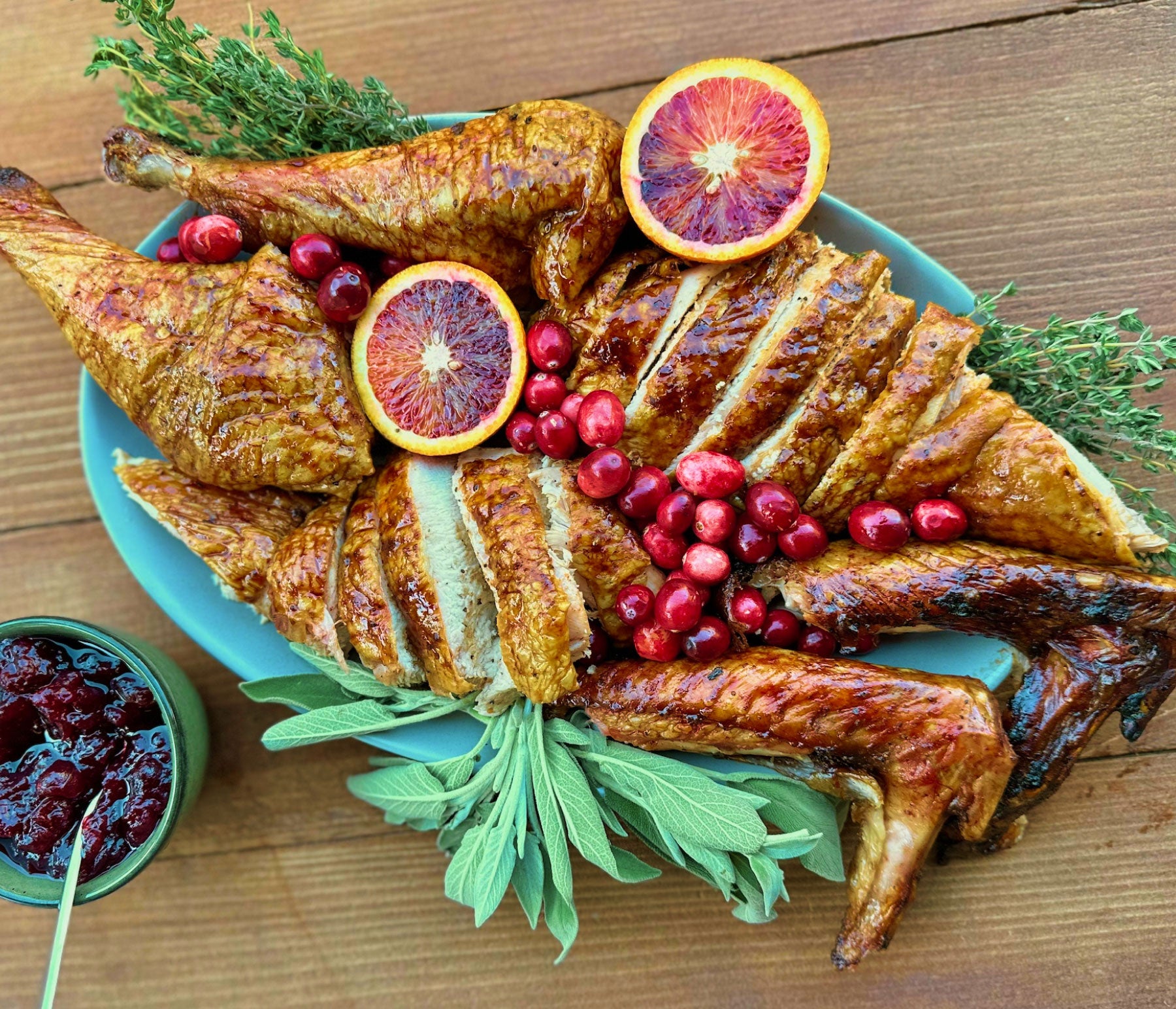 Hickory Smoked Whole Turkey with Honey Maple Syrup Glaze Recipe | Kingsford™