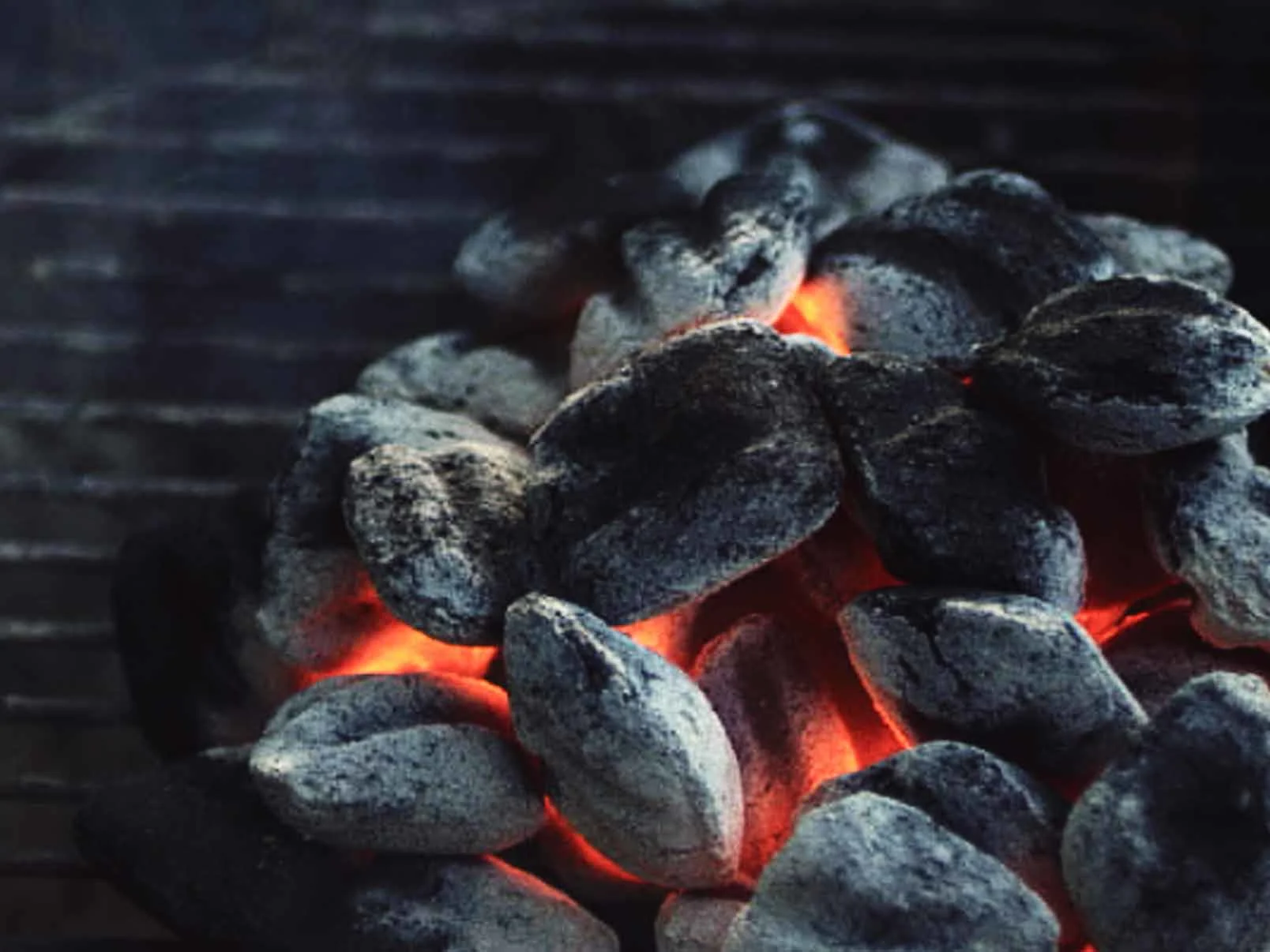 Coals Are Ready When Covered with Gray Ash - textblock image 0 for how-to-light-charcoal-without-lighter-fluid