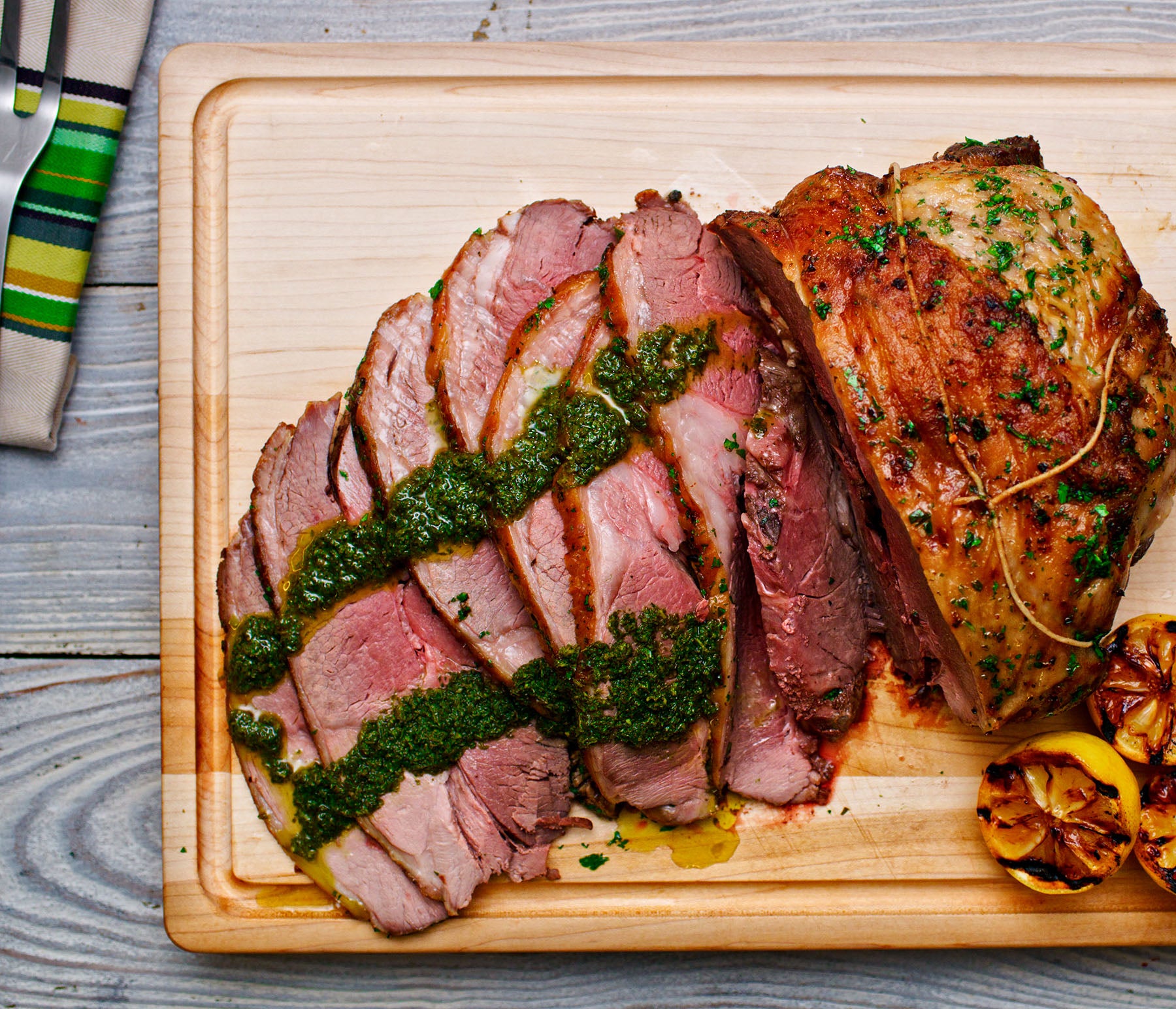 Grilled Leg of Lamb Recipe | Kingsford™