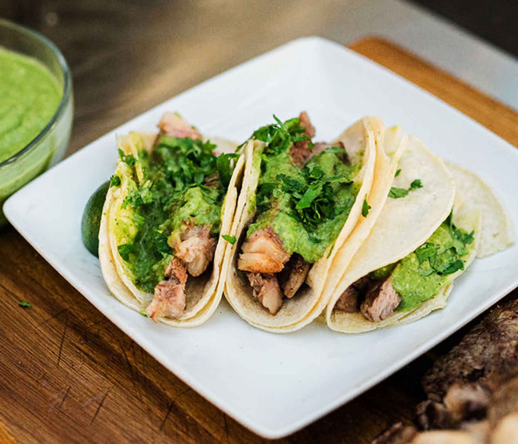 Reversed Sear Ribeye Tacos with Avocado Salsa | Kingsford™