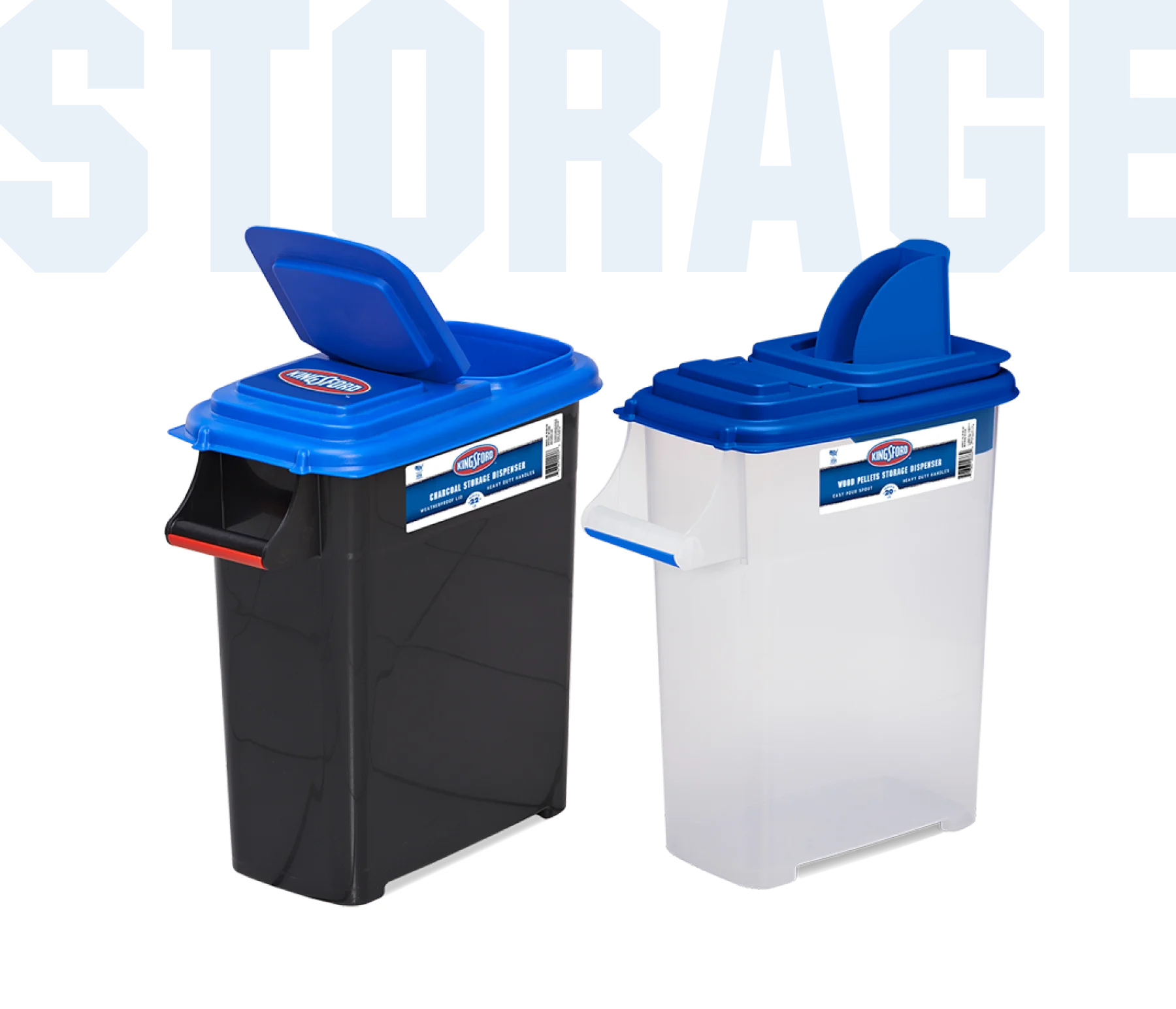 Kingsford® Charcoal and Wood Pellet Storage