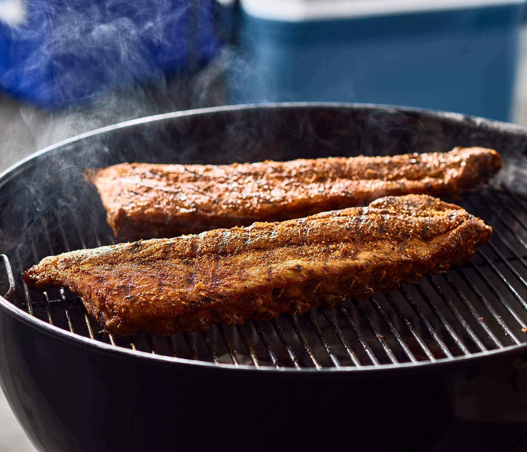 Smoked Jalapeño Loin Back Ribs with Maple Coffee Glaze | Kingsford™