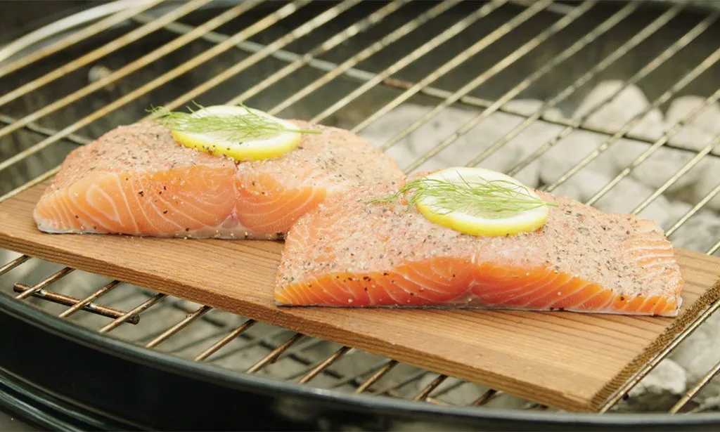 How to grill salmon