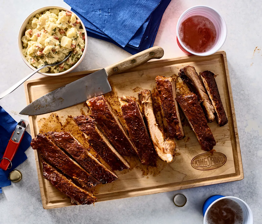 Spoiler Ribs Grilled Competition Spare Ribs Recipe | University of North Carolina ...