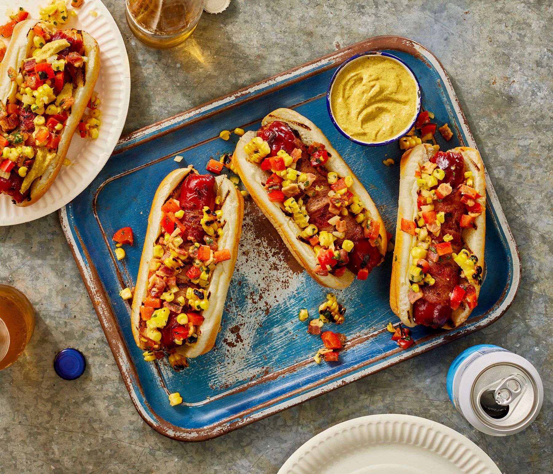 Grilled Bacon Wrapped Hot Dogs Recipe | Kingsford™