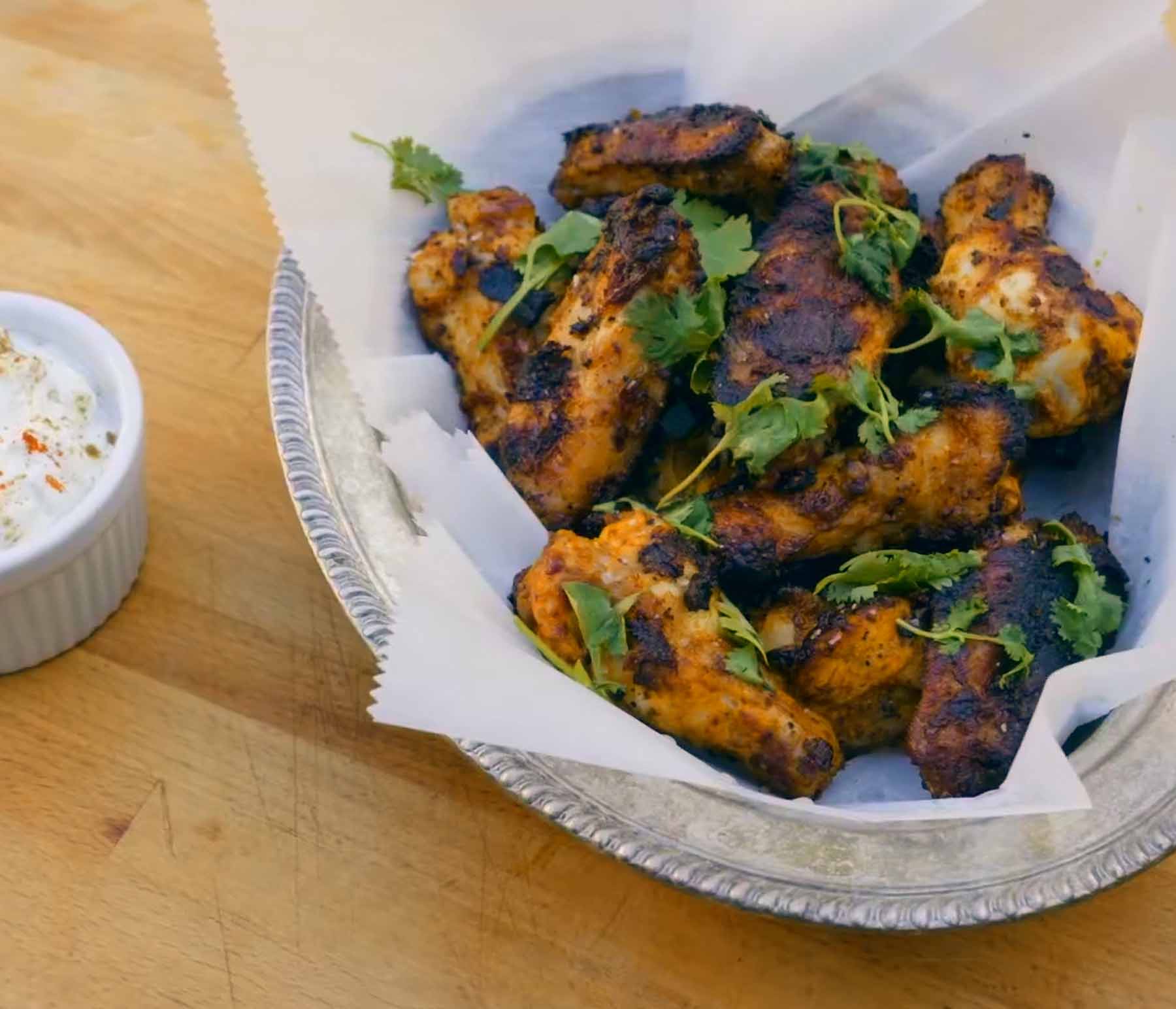 Tandoori Chicken Wings | Kingsford™