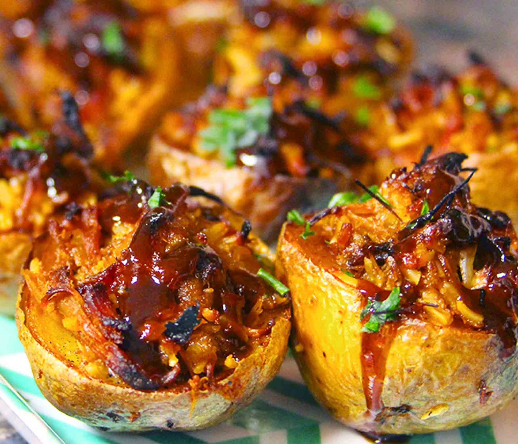 Smoked Pork Potato Bites | Kingsford™