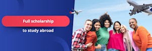 100% scholarship to study abroad