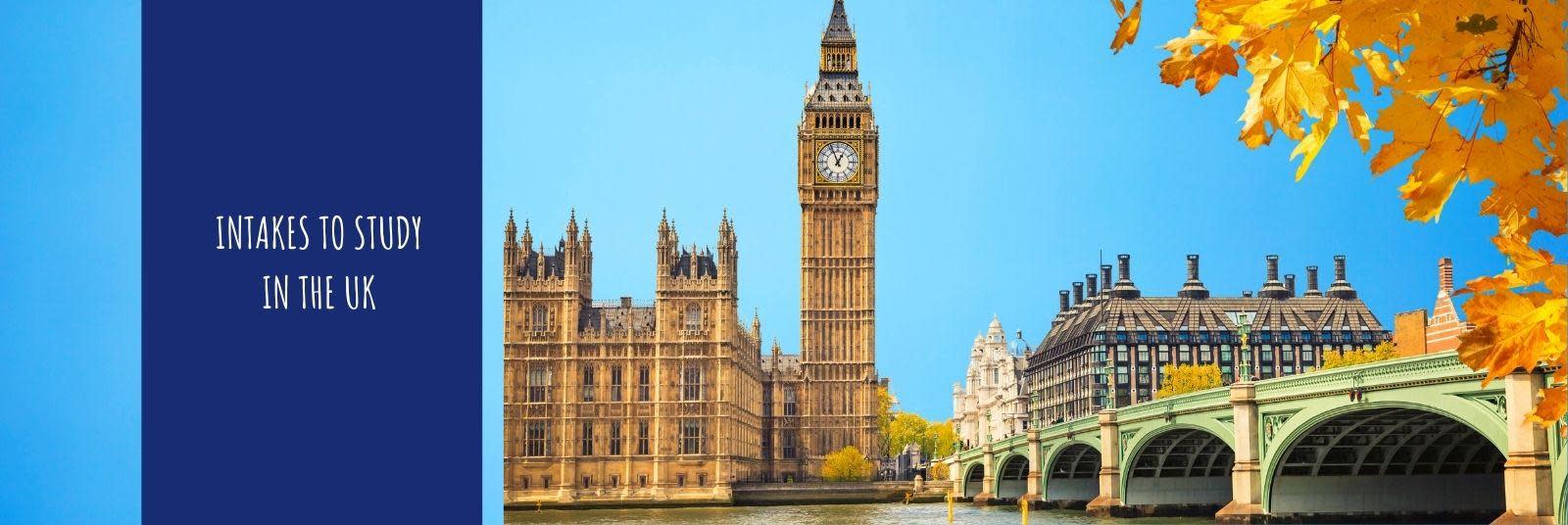 upcoming intakes in the UK in 2024