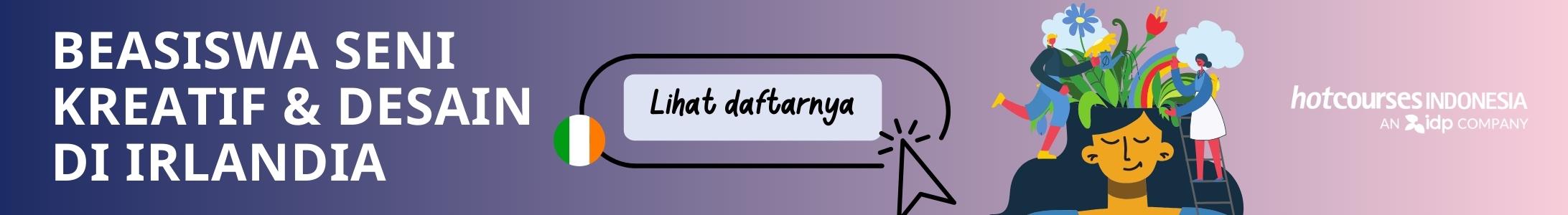 Banner Artikel Beasiswa Seni di Irandia