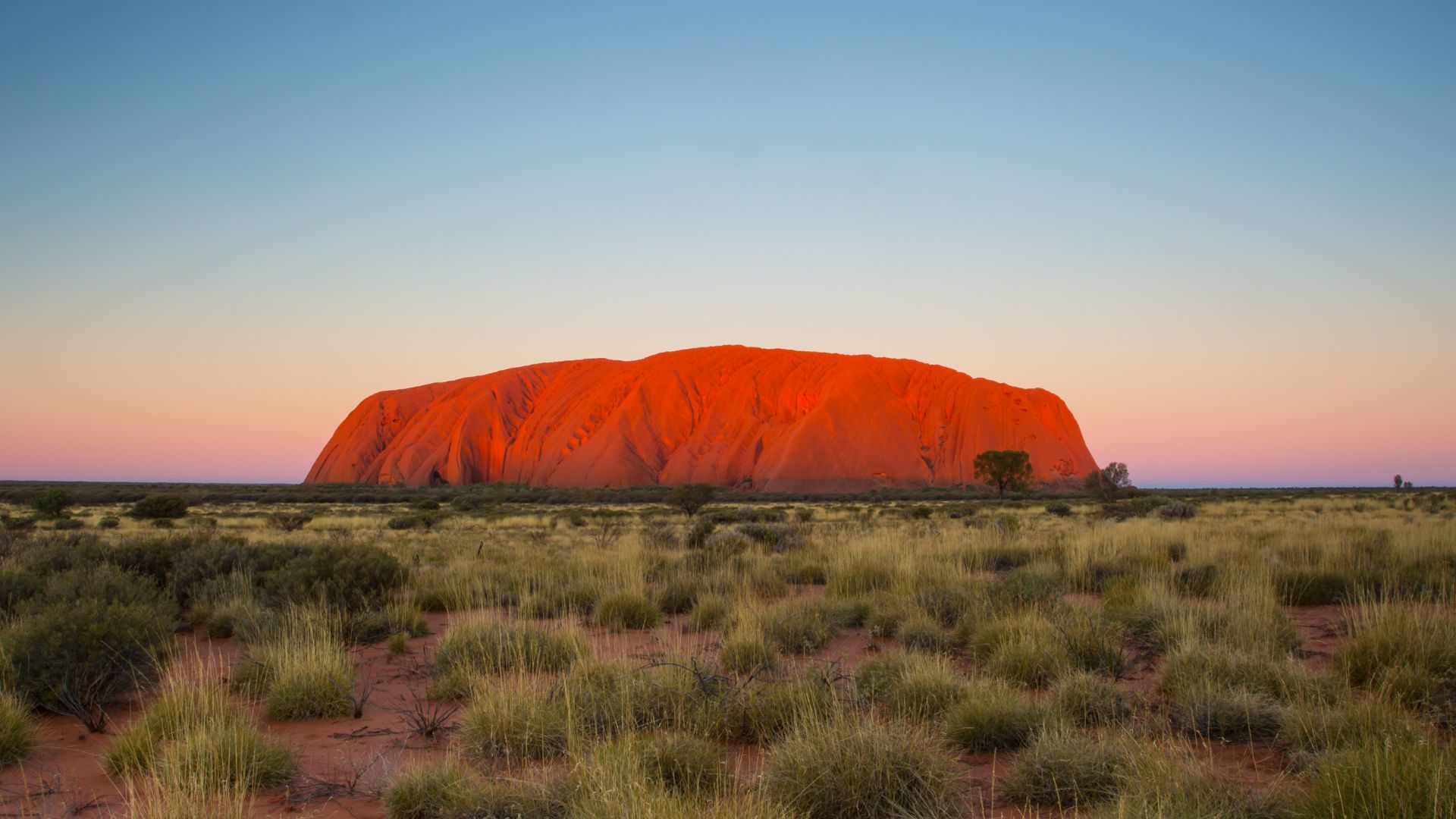 Ayers Rock in Australia หินแอร์ส