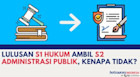 Lulusan S1 Hukum Ambil S2 Administrasi Publik, Kenapa Tidak?