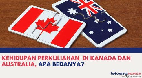 kehidupan kuliah kanada vs australia
