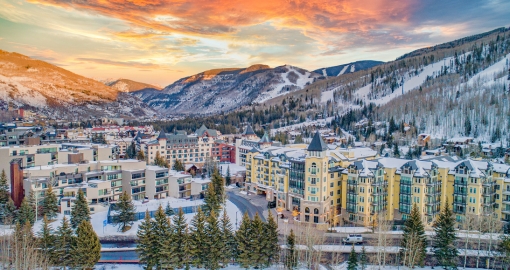 Vail, Colorado, USA Downtown