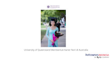 University of Queensland Membentuk Karier Nori di Australia