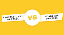 Professional degrees vs academic degrees