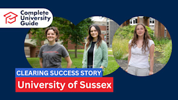 Clearing Success Story University of Sussex