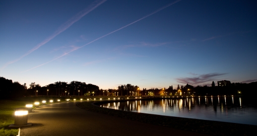 Trail at Wascana Lake in Regina