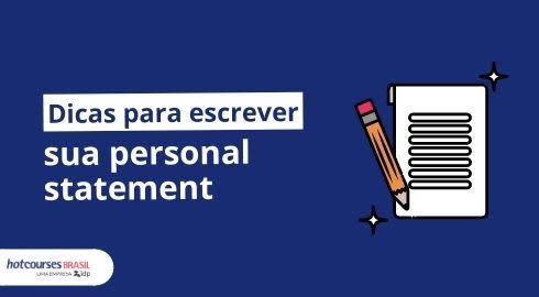 6 dicas para escrever a sua personal statement