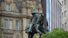 Image of a statue in Leeds