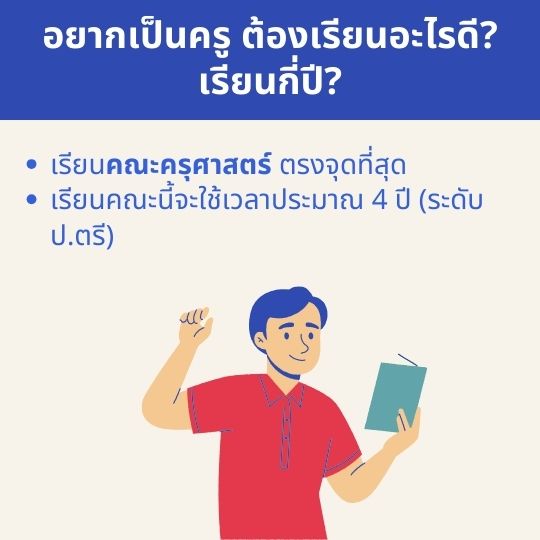 what to study if I want to be a teacher