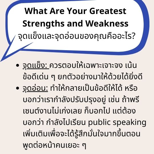 what is your strength and weakness