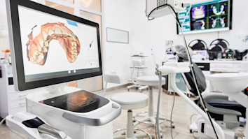 An orthodontist office