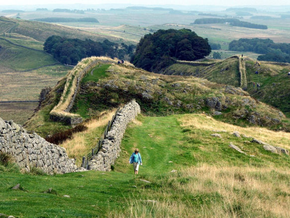 Tembok Hadrian di Inggris