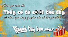 Thầy cô tớ COOL thế đấy: Thể lệ tham gia