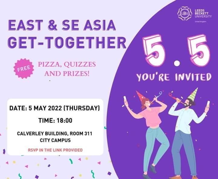 leeds beckett university asian students event