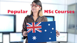 MSc courses offered by universities in Australia