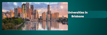 Top universities in Brisbane
