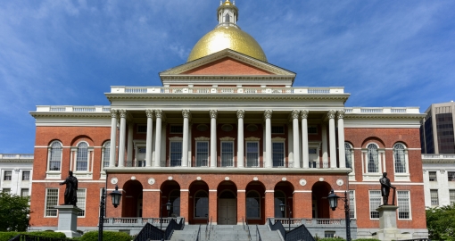 Massachusetts State House in Boston