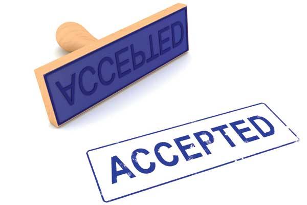 accepted