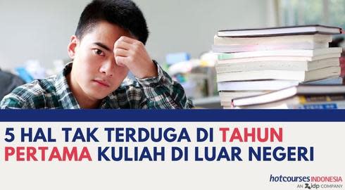 5 Hal Tak Terduga di Tahun Pertama Kuliah di luar negeri