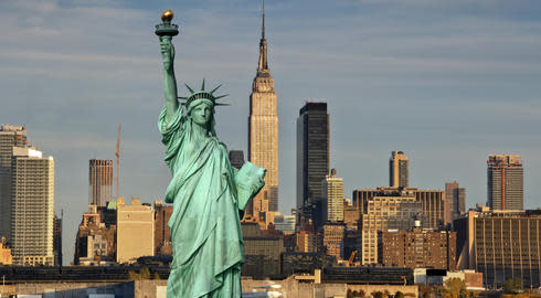 thành phố new york của mỹ