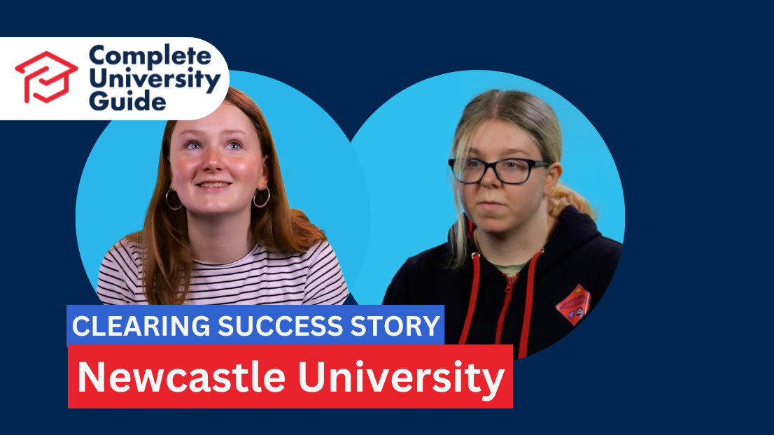 UCAS Clearing 2026: Newcastle University success story – Alice and Meghan's stories