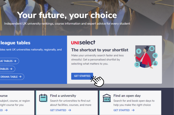 Step 1 - Open Uniselect