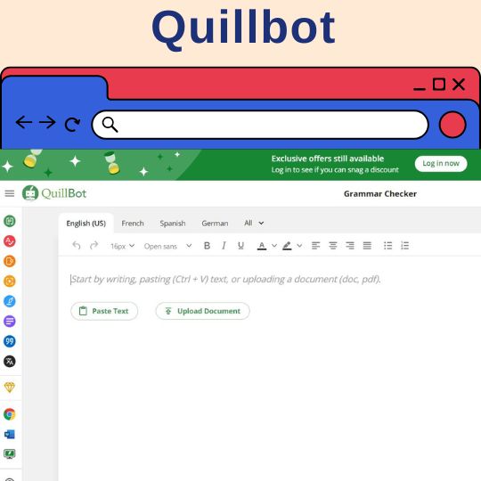 เว็บ quilbot