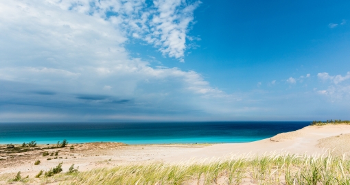 Sleeping Bear Dunes in Michigan