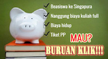 BEASISWA KE SINGAPURA KHUSUS BAGI PELAJAR INDONESIA
