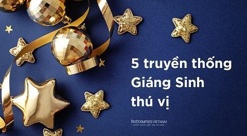 5 truyen thong giang sinh thu vi tren the gioi