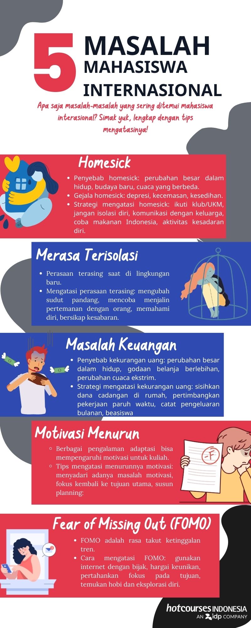 masalah mahasiswa saat kuliah di luar negeri