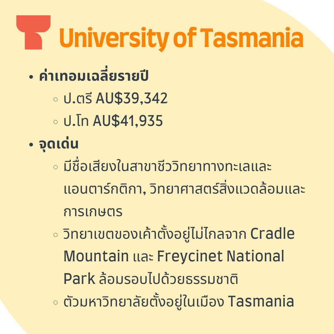 university of tasmania
